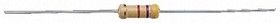 Photo of a resistor
