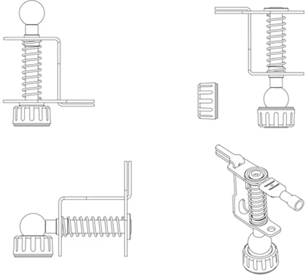 Omnifixo M4 soldering clamp usage examples