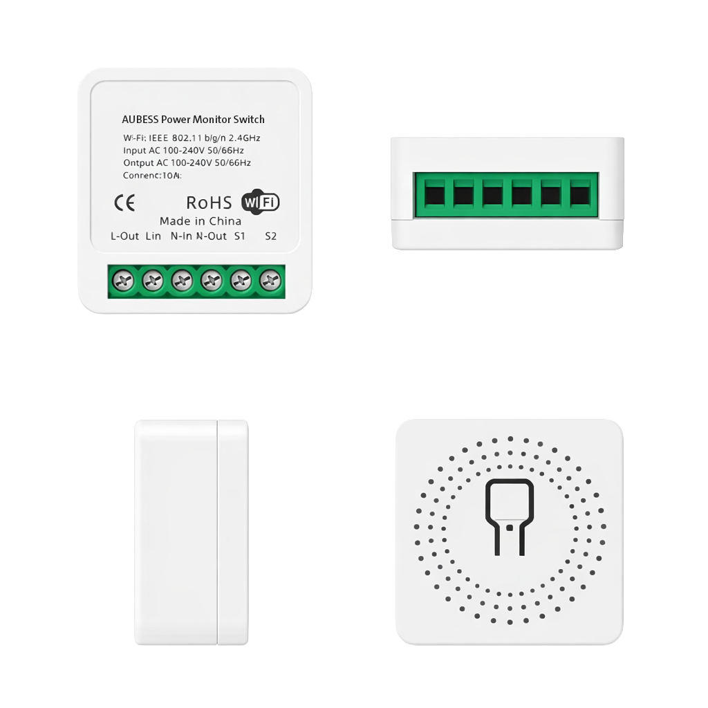 The smart switch's original closed-source Wi-Fi module (ESP-02S variant)