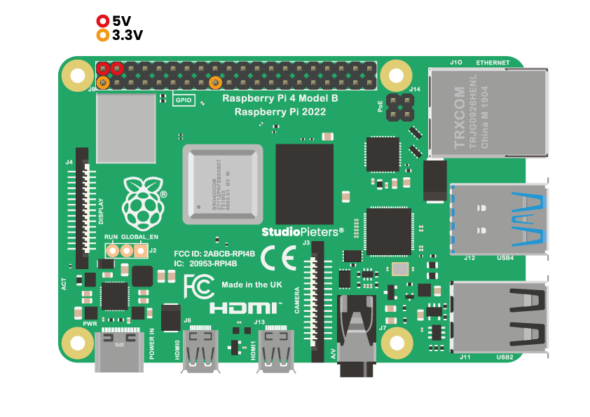 Raspberry Pi 5 Pinout –