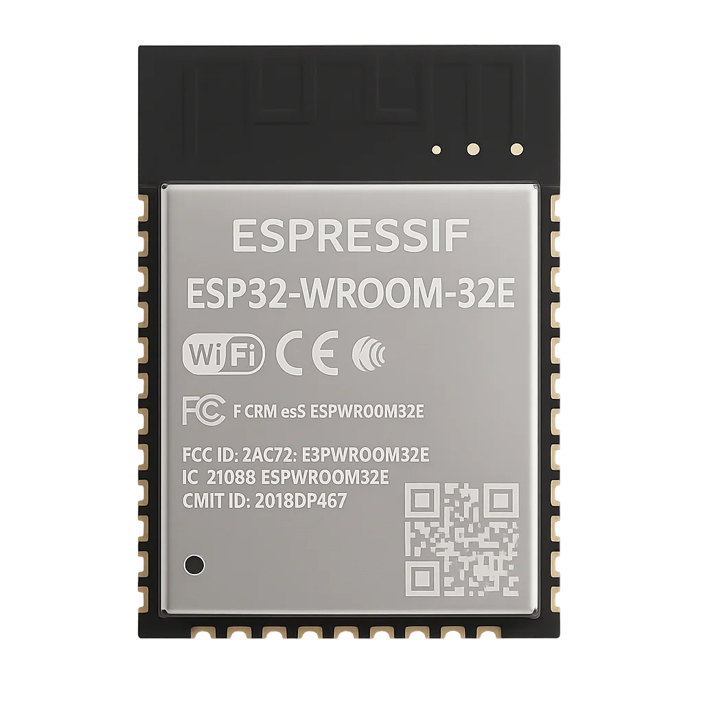 The ESP32 board and USB cable needed for this guide