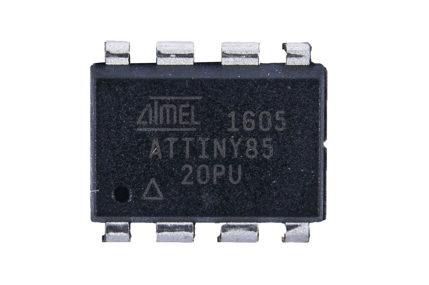 ATtiny85-20PU microcontroller chip