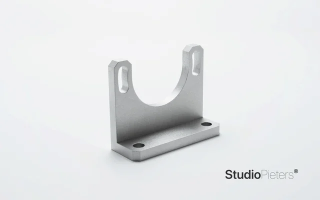 A metal bracket for a motor
