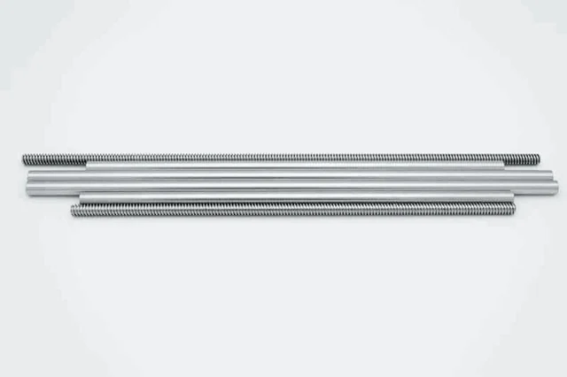 Lead screws and smooth rods